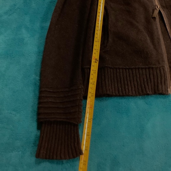 Juicy Couture Smocked Pants 22 x 31 Magaschoni Cashmere Zip Up - Picture 5 of 14